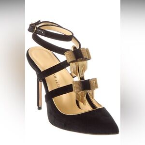 NIB SARAH FLINT VELVET HEELS💗